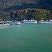 Cruise Ships Docking at Skagway, Alaska