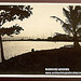 SAN JUAN, PUERTO RICO RPPC - The Bay and a Railway Bridge, San Juan taken at dusk.